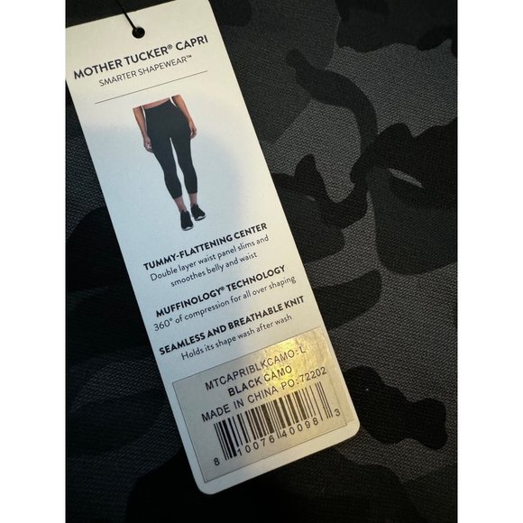 New Belly Bandit Mother Tucker Postpartum Compression Capri in Black Camo LG - Picture 5 of 8